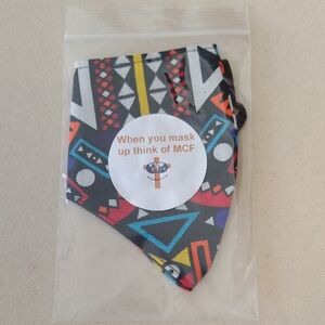 Colorful Geometric Face Mask BRAND NEW